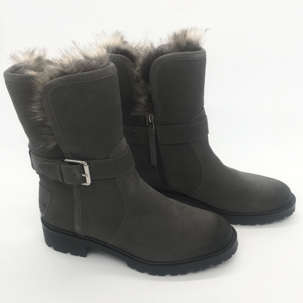 NIB Sam Edelman Jeannie fur Ankle boots